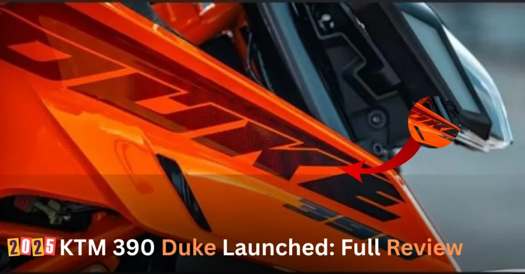 2025 KTM 390 Duke Launched