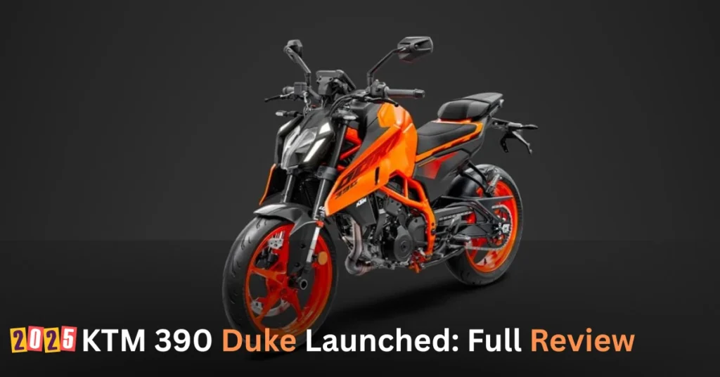 2025 KTM 390 Duke Launched