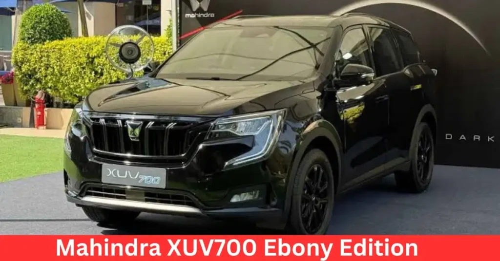 Mahindra XUV700 Ebony Edition