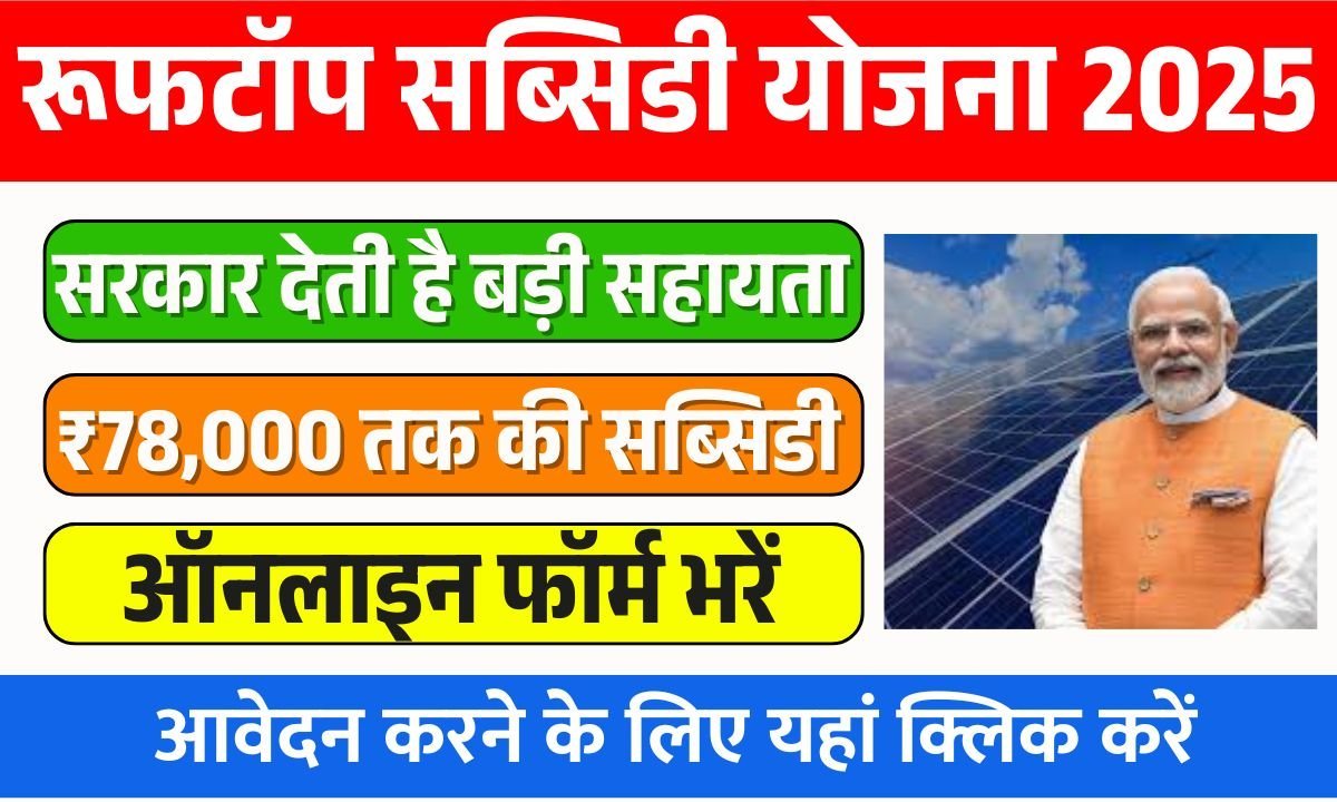 Rooftop Subsidy Yojana 2025