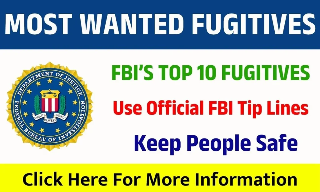 FBI Top 10 Most Wanted Fugitives