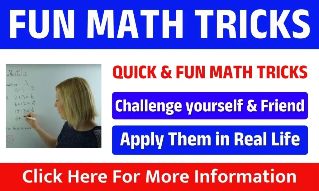 Fun Math Tricks Every Student Should Know