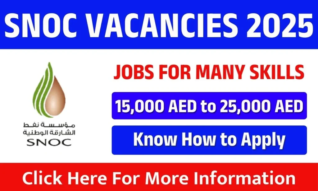 Sharjah National Oil Corporation Vacancies