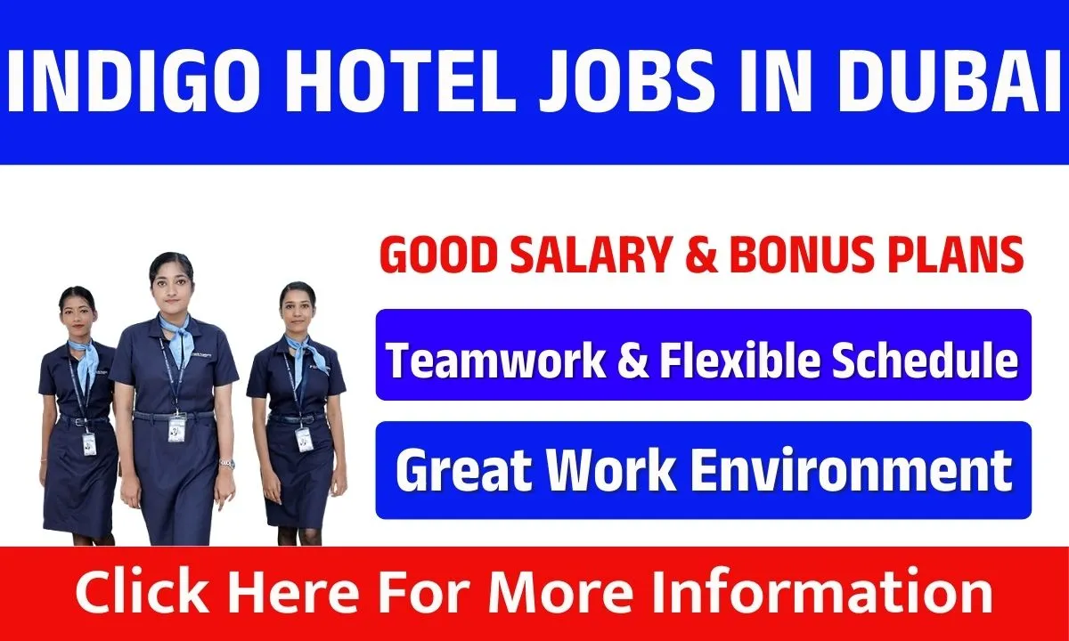Indigo Hotel Jobs in Dubai UAE 2025
